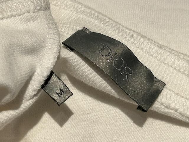 ♪送料無料★DIOR × sacai★名作コラボ★Tシャツ★異素材構築★白★M♪