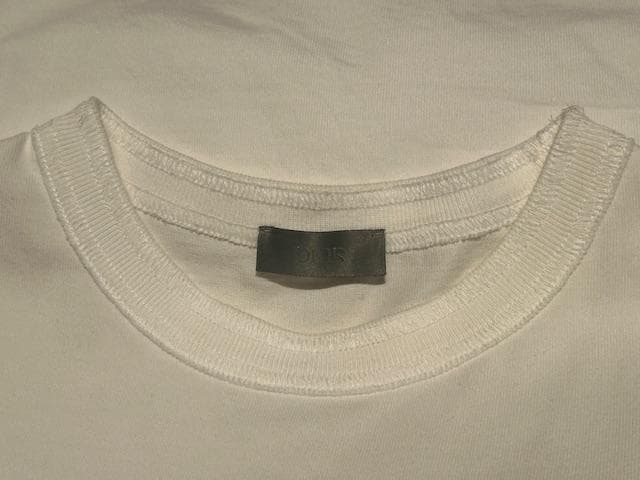 ♪送料無料★DIOR × sacai★名作コラボ★Tシャツ★異素材構築★白★M♪