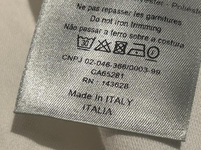 ♪送料無料★DIOR × sacai★名作コラボ★Tシャツ★異素材構築★白★M♪