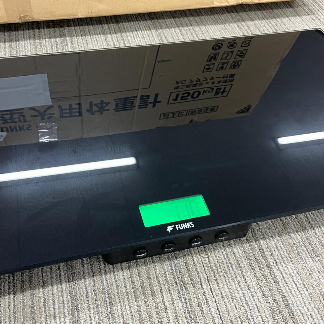 FUNKS 大型犬用 体重計 デジタル体重計 ペット用体重計 最大 150kg