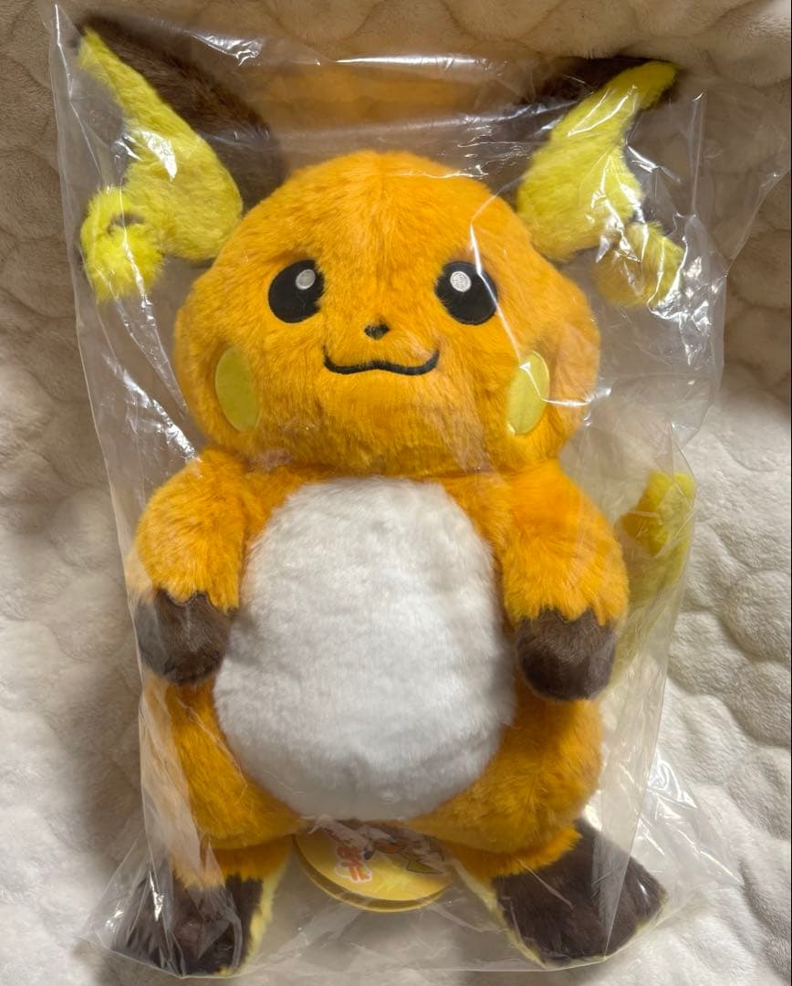ライチュウ ぬいぐるみ 海外ポケモンセンター限定 未開封