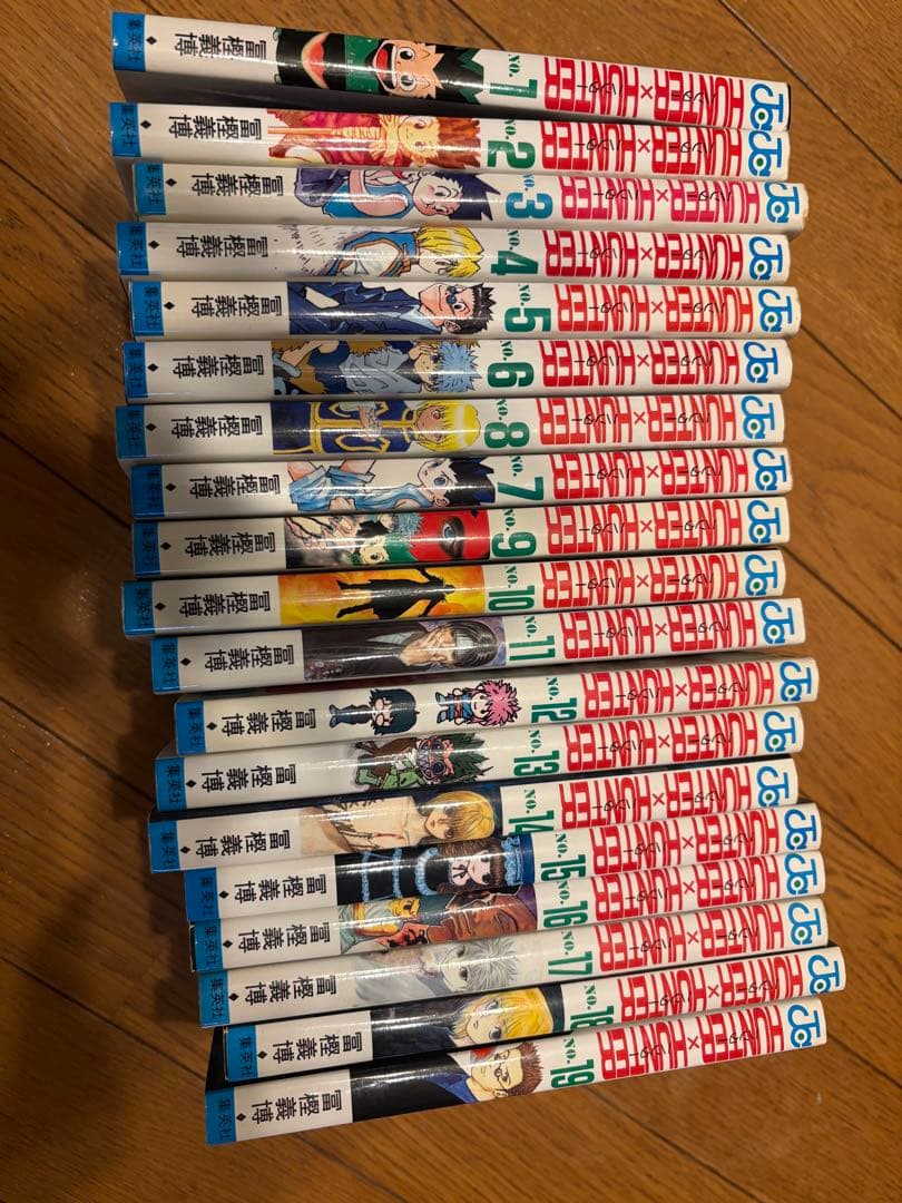 ハンターハンター　1〜34巻まで+ハンターズガイド