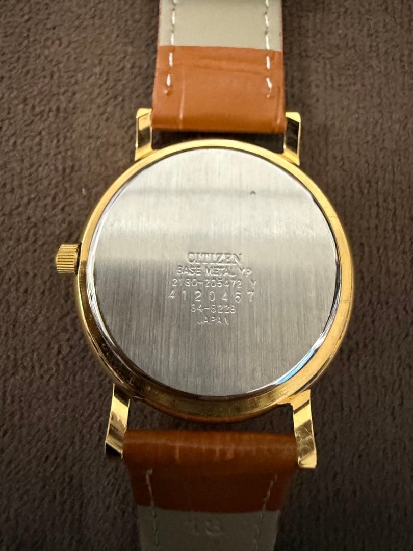 し*う様 Citizen ムーンサイン クォーツ腕時計 Moon Sign シチ