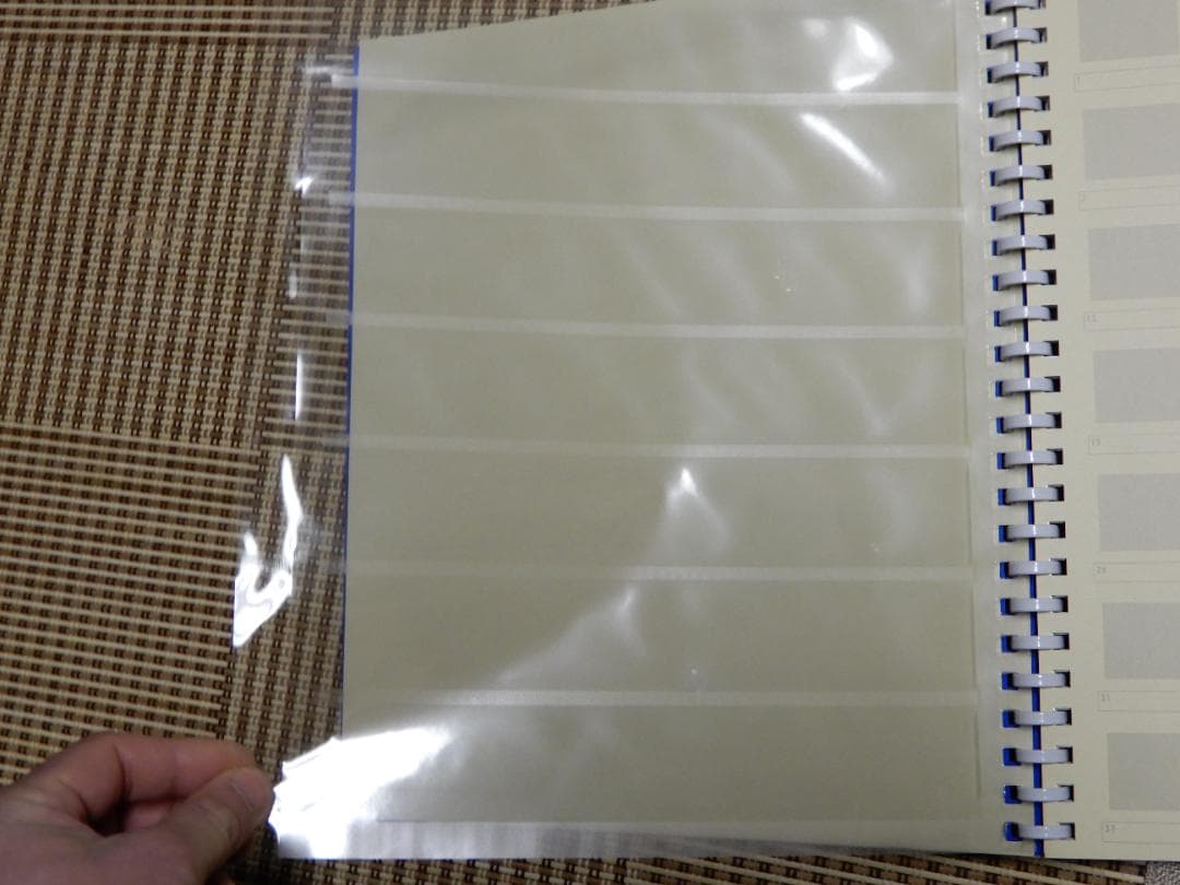 (9冊セット) ナカバヤシ ネガアルバム  35㎜用 7段