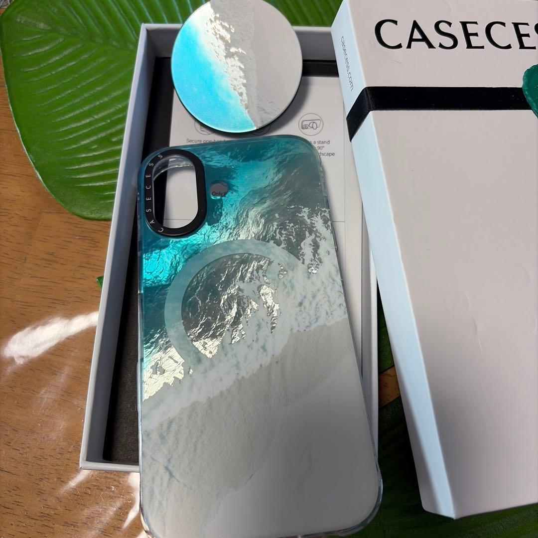 CASECESS 波模様 iPhoneケース