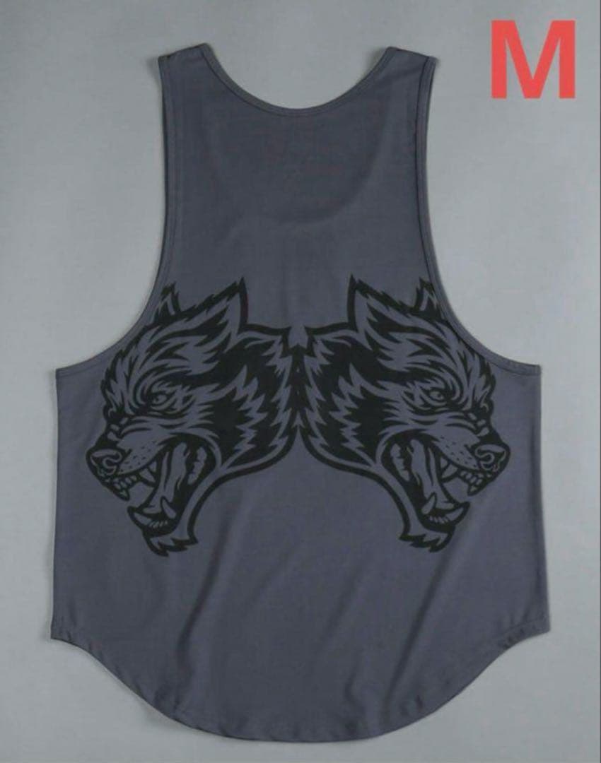 956 レア　ダルクスポーツ　darc sport タンクトップ　IYK　M　灰