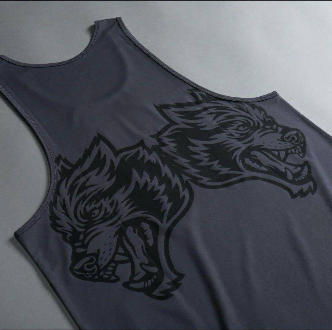 956 レア　ダルクスポーツ　darc sport タンクトップ　IYK　M　灰