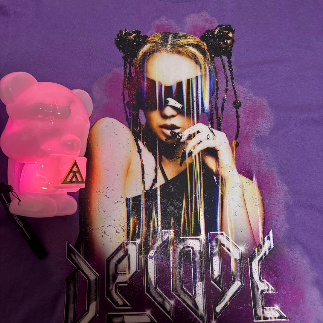 倖田來未 2025 ペンライト Tシャツ