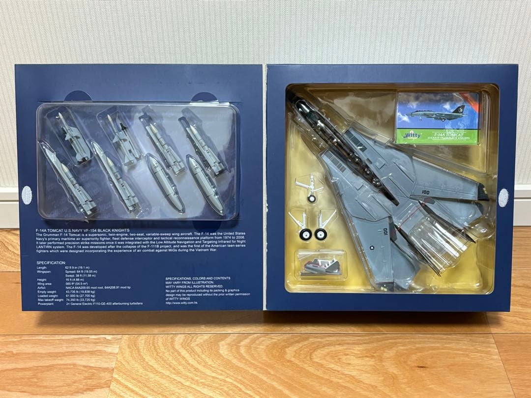 Witty wings 1/72 F-14A TOMCAT VF-154 未開封