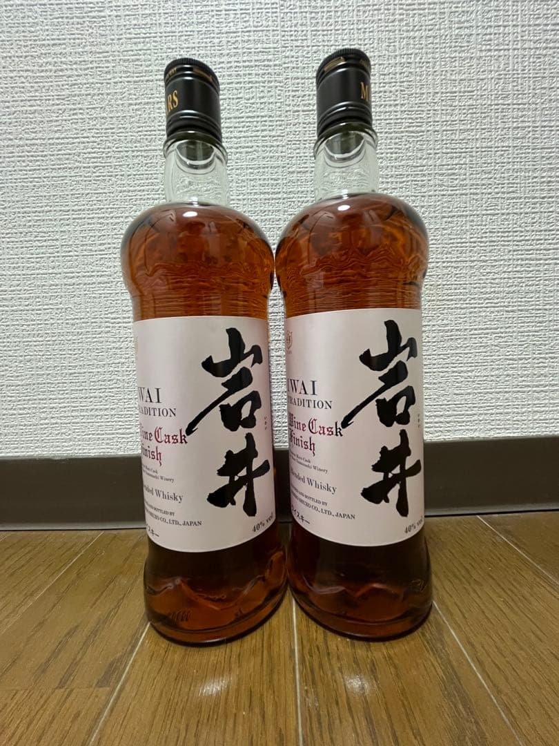 岩井トラディション ワインカスクフィニッシュ ウイスキー750ml2本セット