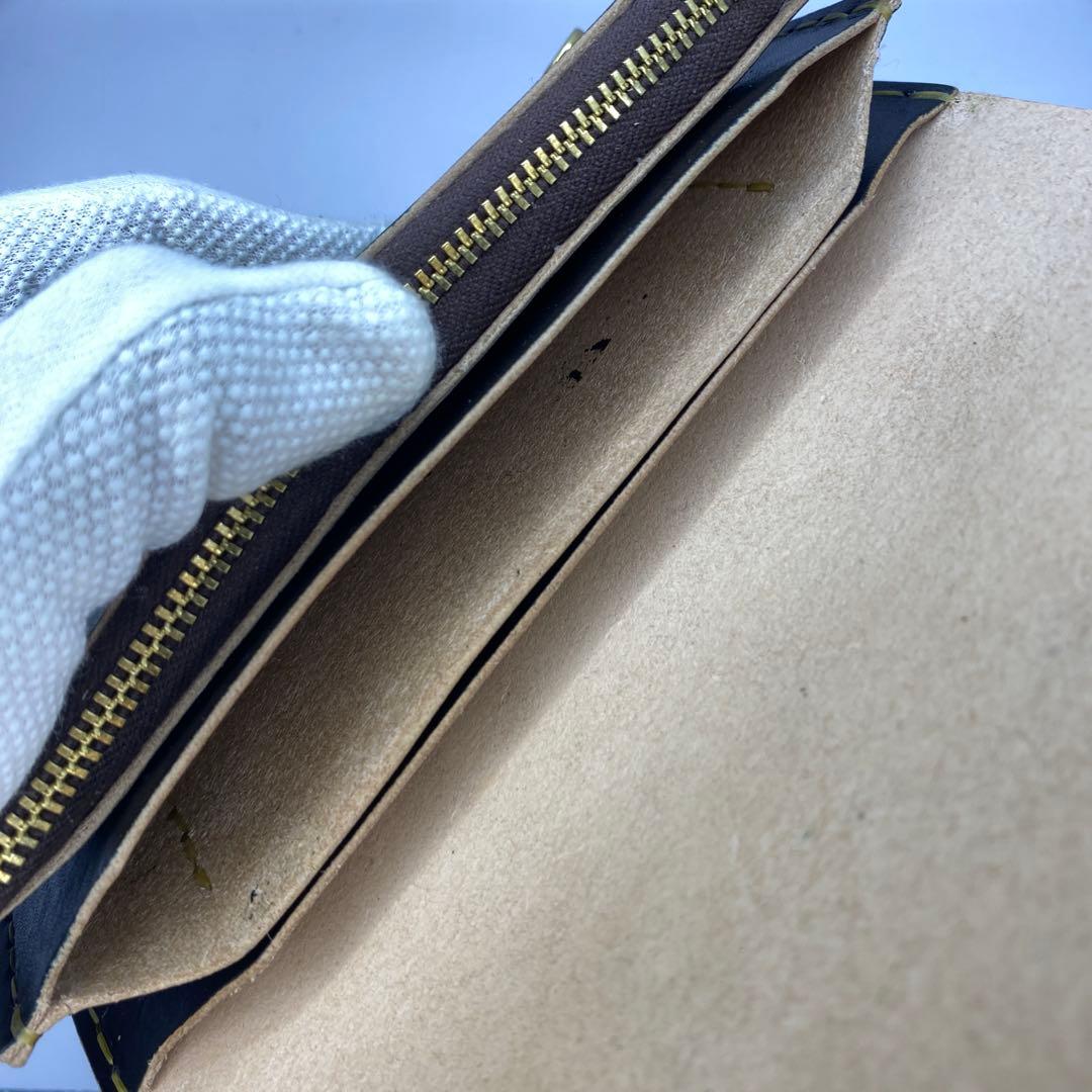 【ハンドメイド】本革 ロング トラッカーウォレット マチあり/小判かん