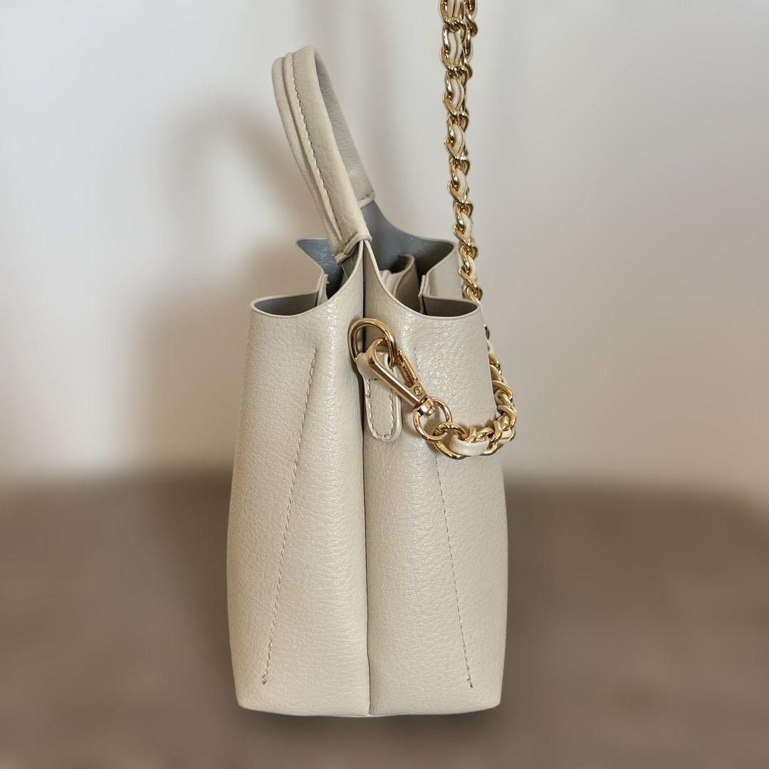 MY GRACY 花刺繍 ミニショルダーバッグ