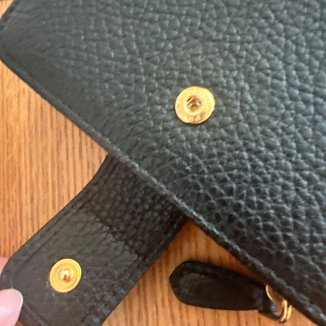 PRADA 二つ折り財布 ブラック