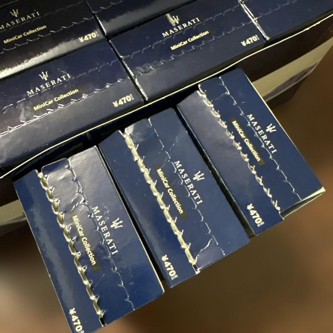 Maserati MiniCar Collection マセラッティ未開封17個