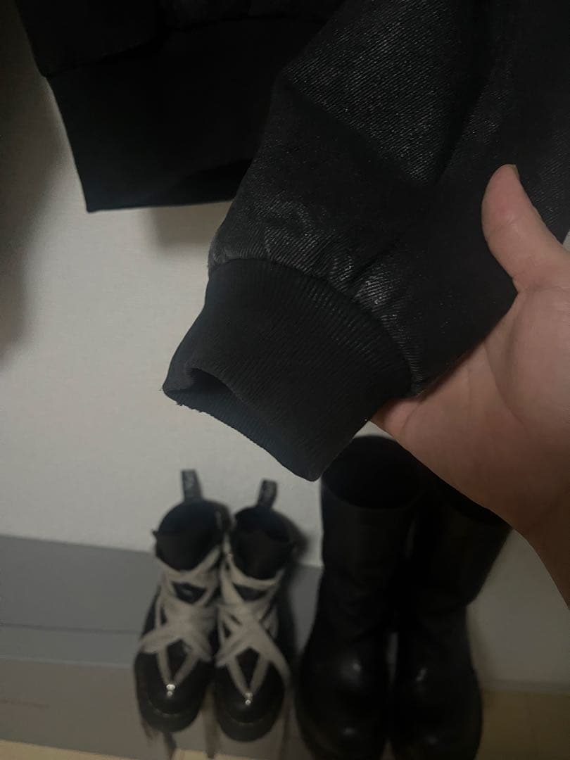 no mass prod 初期モデル　Cropped denim jacket