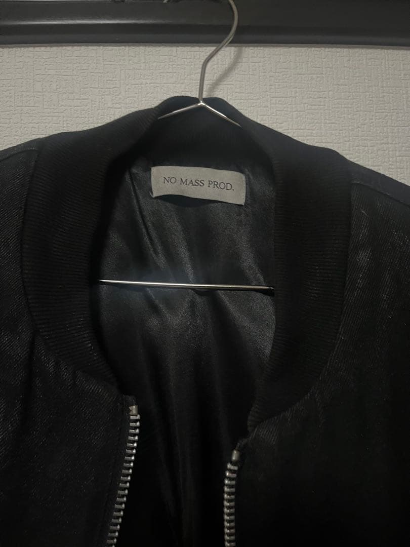 no mass prod 初期モデル　Cropped denim jacket