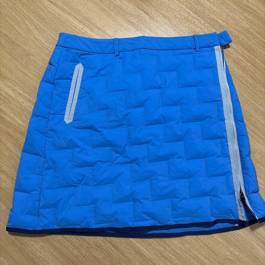 ランバンスポールキルティングフードジャケット，スカートセットアップ42サイズ