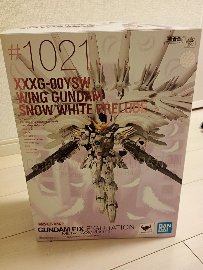 メタルコンポジット　ウイングガンダムスノーホワイトプレリュード