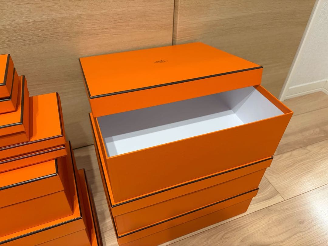HERMES エルメス 空箱11個 ショッパー5枚
