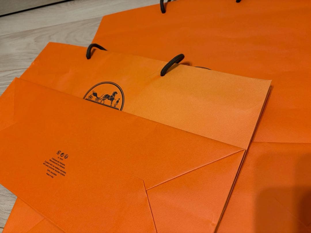 HERMES エルメス 空箱11個 ショッパー5枚