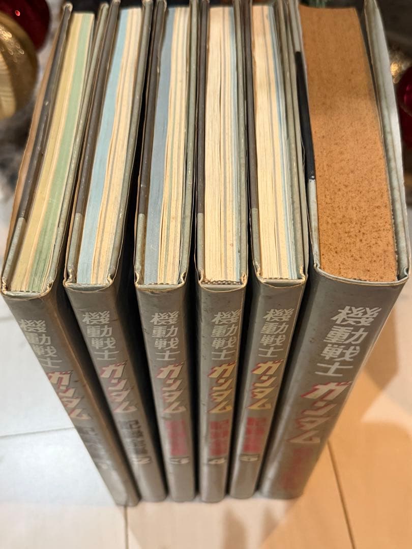 【値下げ】機動戦士ガンダム 記録全集 1-5 台本全記録セット