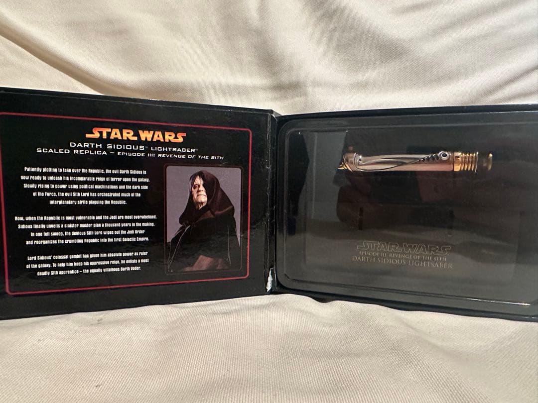 マスターレプリカヨーダ、ダース・シディアス ミニライトセーバー年末特価