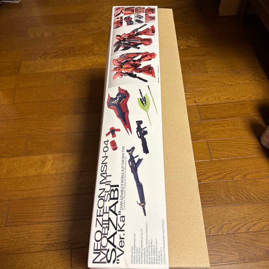 【部品欠品・注文カード有り】MG 1/100 MSN-04 サザビーVer.ka