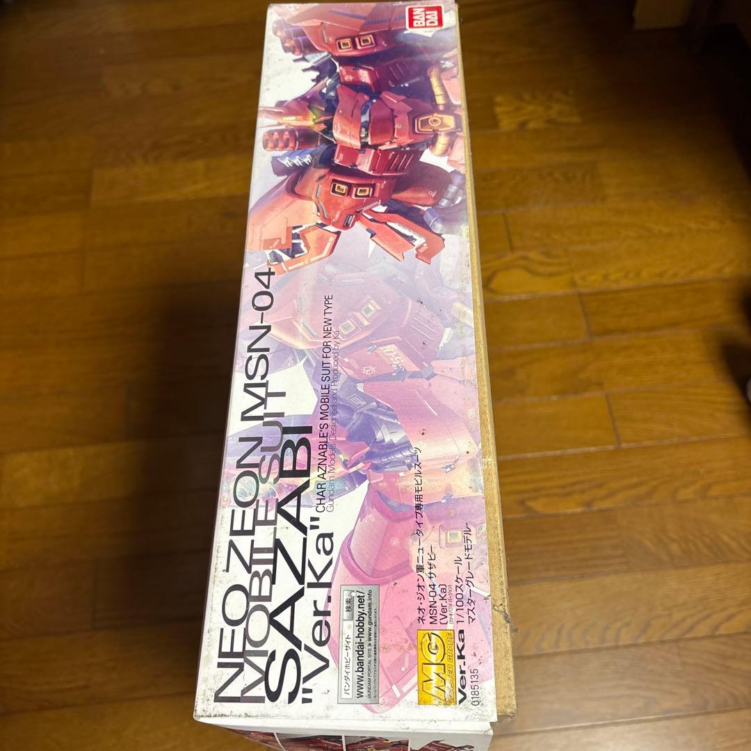 【部品欠品・注文カード有り】MG 1/100 MSN-04 サザビーVer.ka