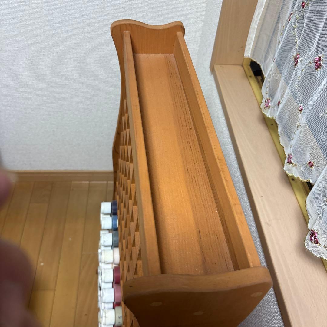 木製絵の具ラック 最大200個収納1つ