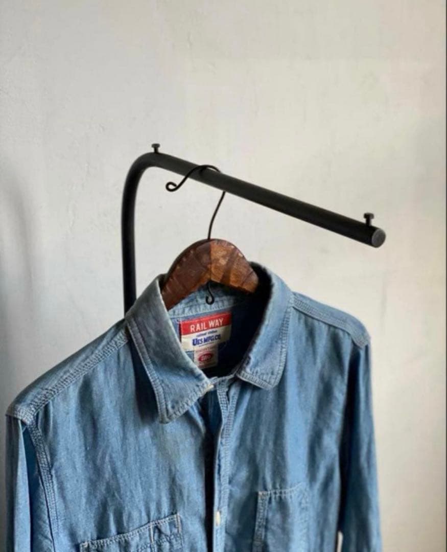 数量限定　特別価格　アイアン　ハンガーラック　インダストリアル　アイアン家具