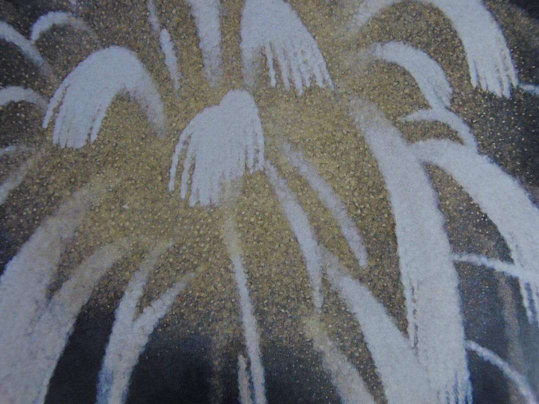 大山忠作、【光散華】、希少な額装用画集より、新品額装付