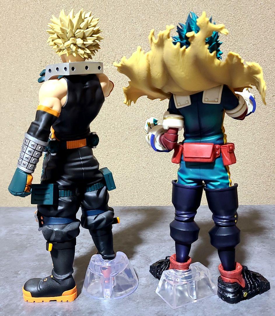 僕のヒーローアカデミア 一番くじ 緑谷出久 爆豪勝己 フィギュア セット