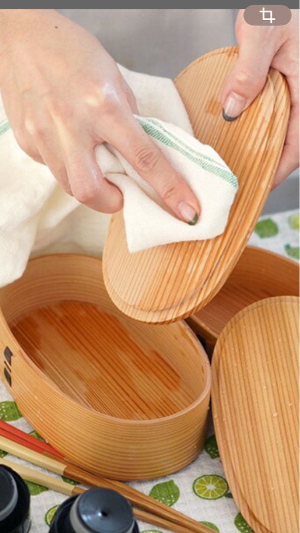 お値下げ不可です【新品】秋田県大館市 曲げわっぱ 二段