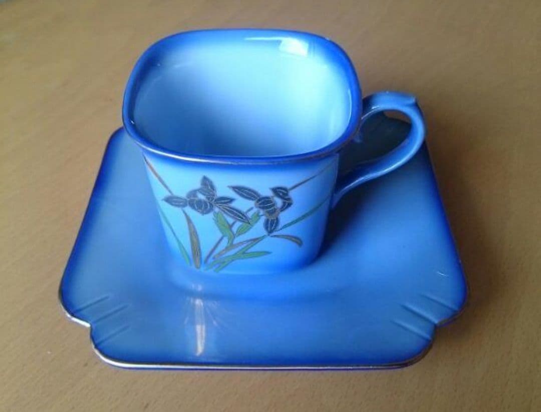 九谷焼　コーヒーカップ&ソーサー　4客セット