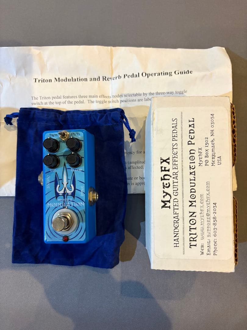 Mythfx Triton Modulation Pedal 美品