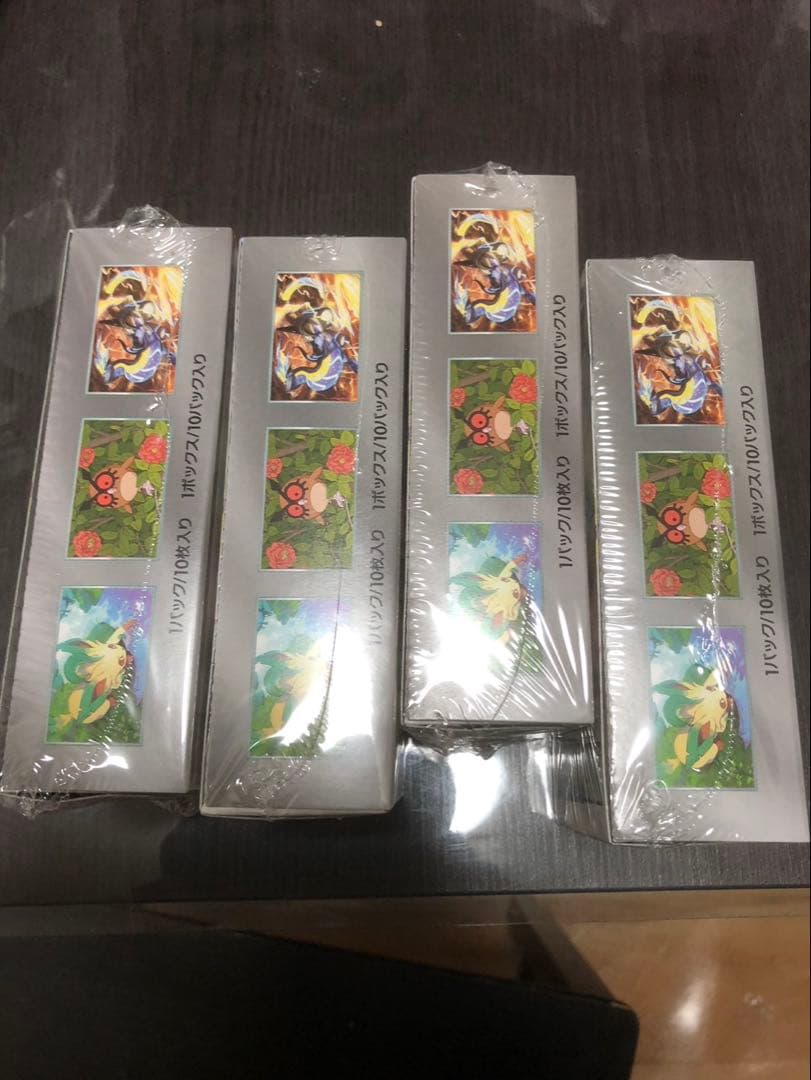 【新品未開封】 ロケット団の栄光　4BOX テラスタルフォース　4BOX