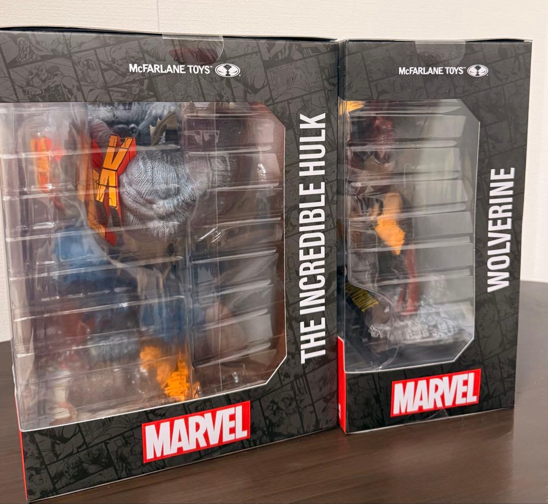 マクファーレントイズ ハルク＆ウルヴァリン 1/6 フィギュア セット
