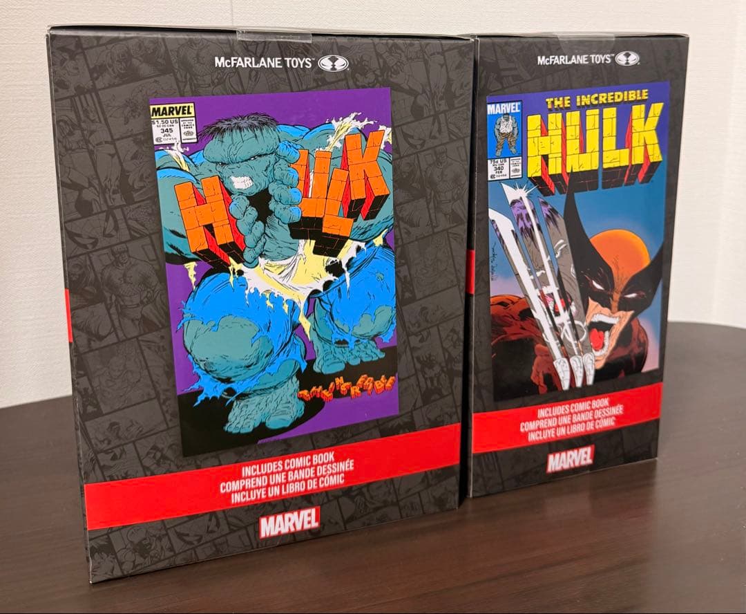 マクファーレントイズ ハルク＆ウルヴァリン 1/6 フィギュア セット