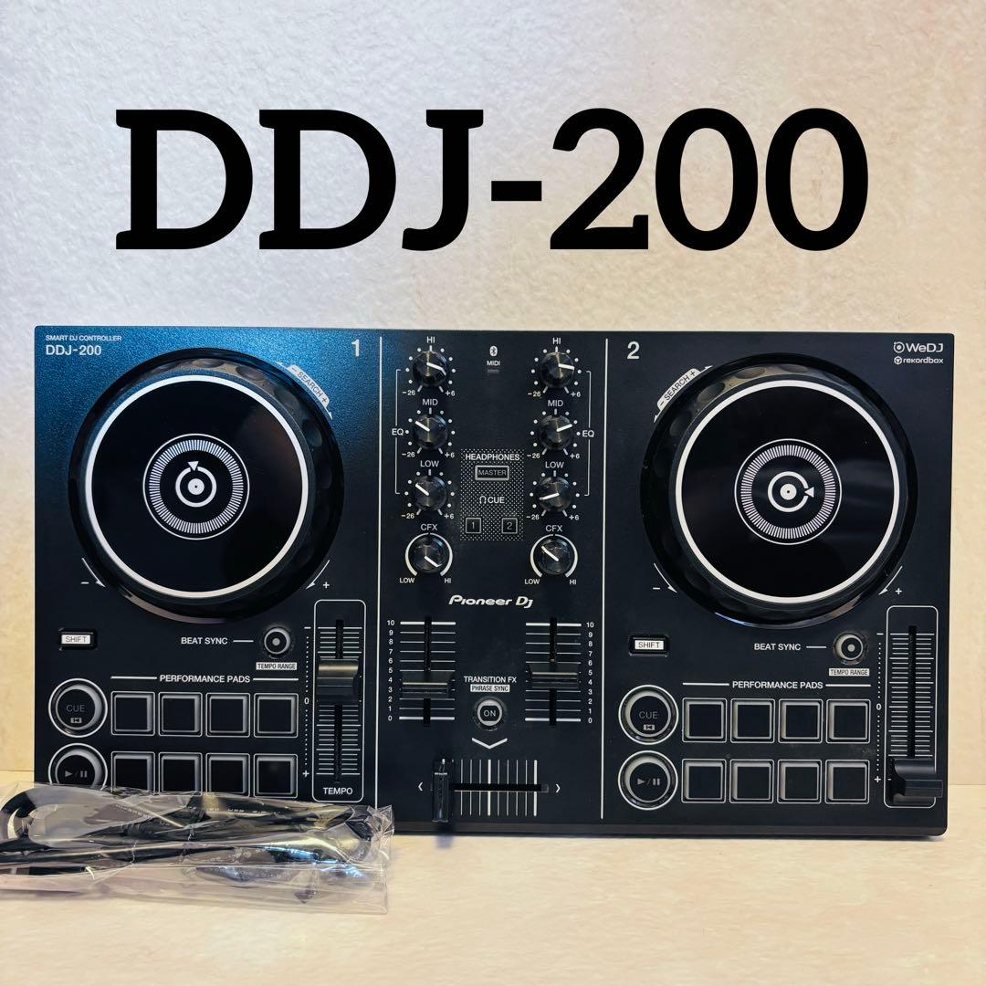 美品Pioneer DJ DDJ-200 DJコントローラー Bluetooth