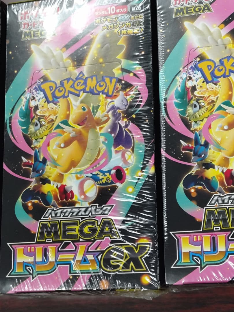 新品未開封 MEGAドリームex シュリンク付き 4box