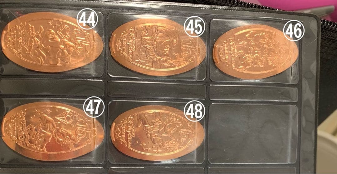 ディズニーランディズニーシー スーベニアメダル コレクション 2014～2018