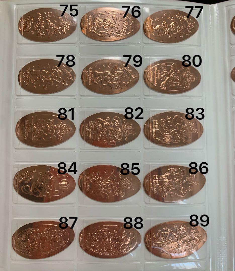 ディズニーランディズニーシー スーベニアメダル コレクション 2014～2018