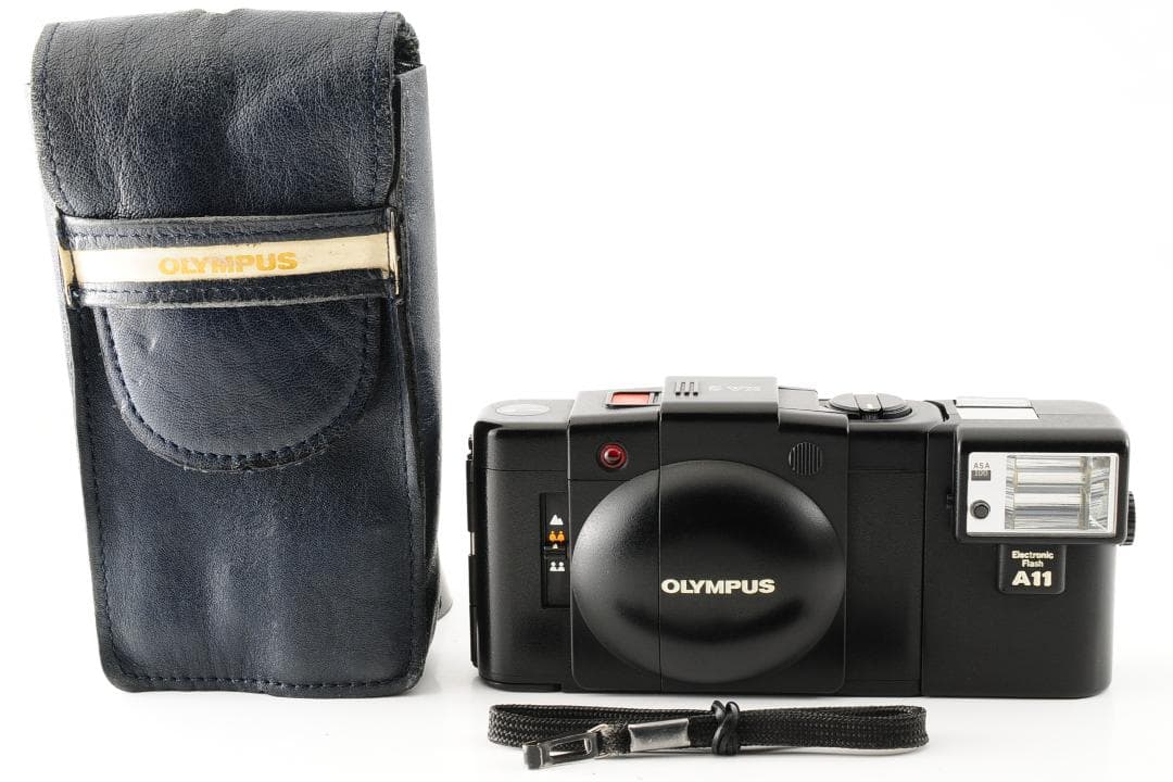 【ケース付き】 オリンパス OLYMPUS XA2 A11 ブラック #294