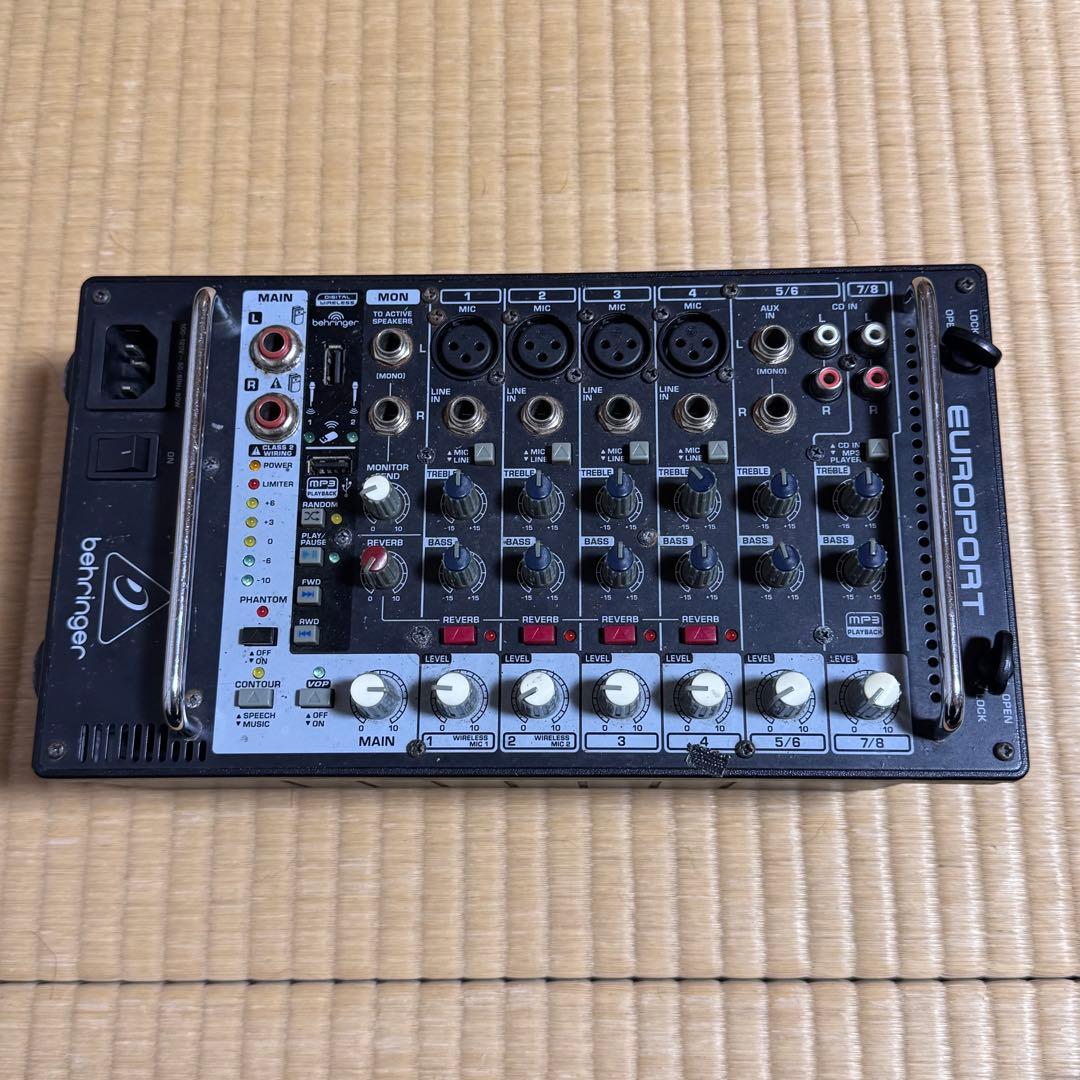 BEHRINGER EUROPORT EPS500MP3 パワードミキサー
