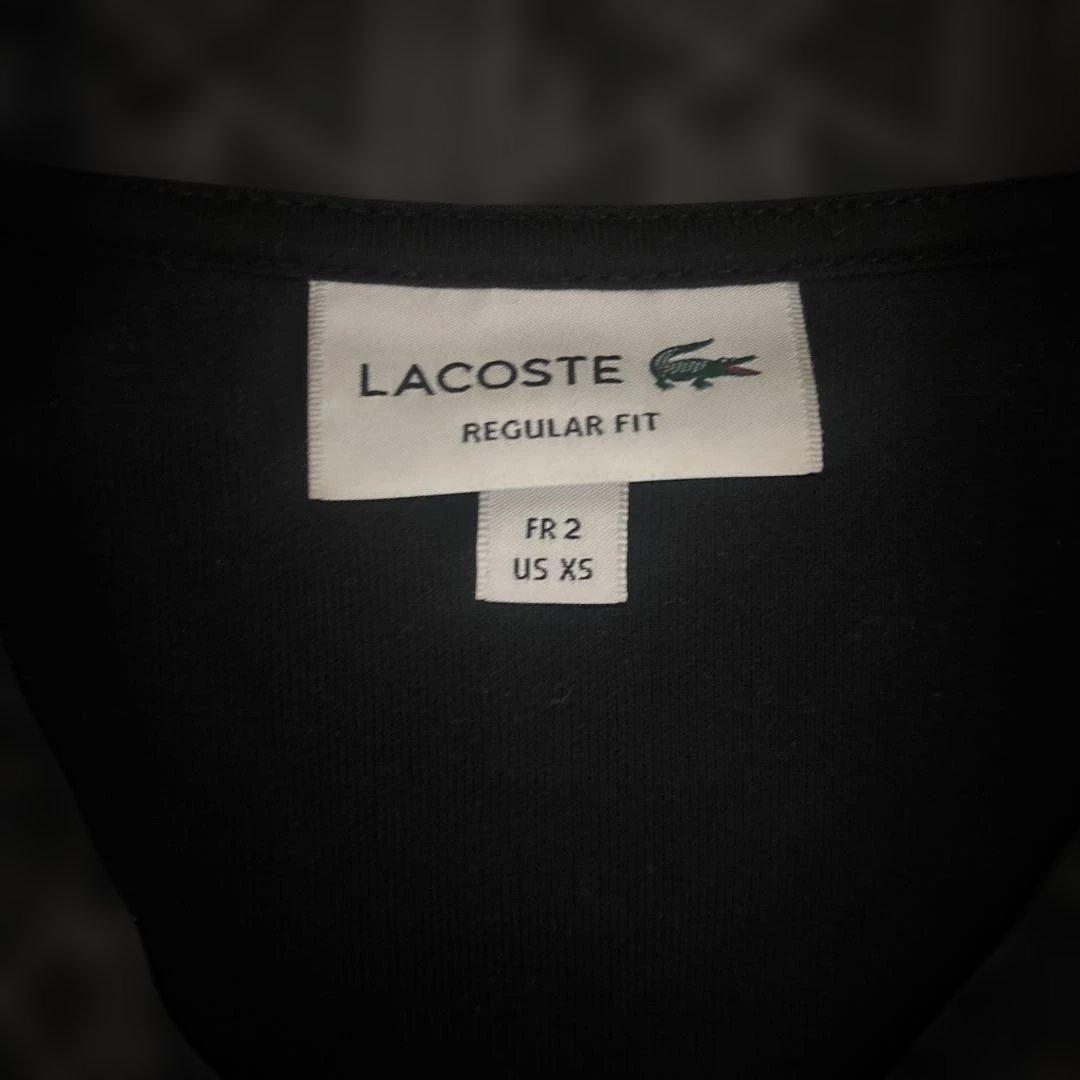 ラコステ トラックジャケット ブラック xs