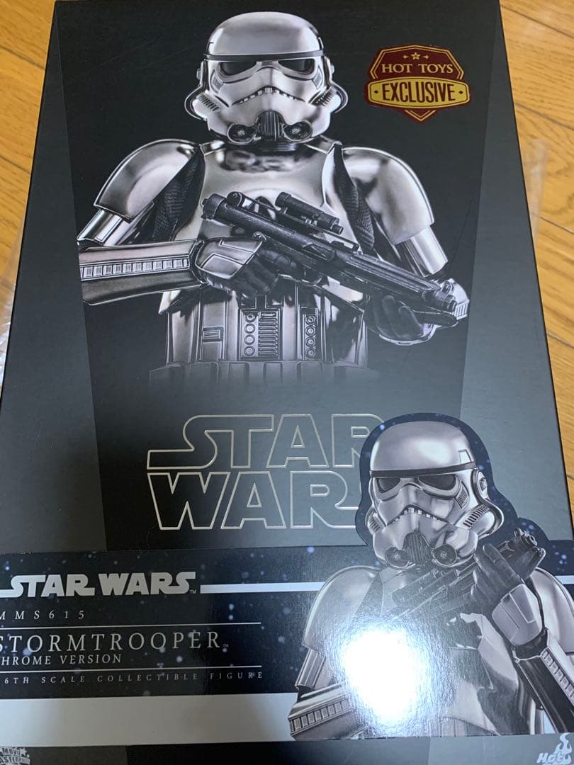 Hot Toys ストームトルーパー クロームバージョン　欠品あり