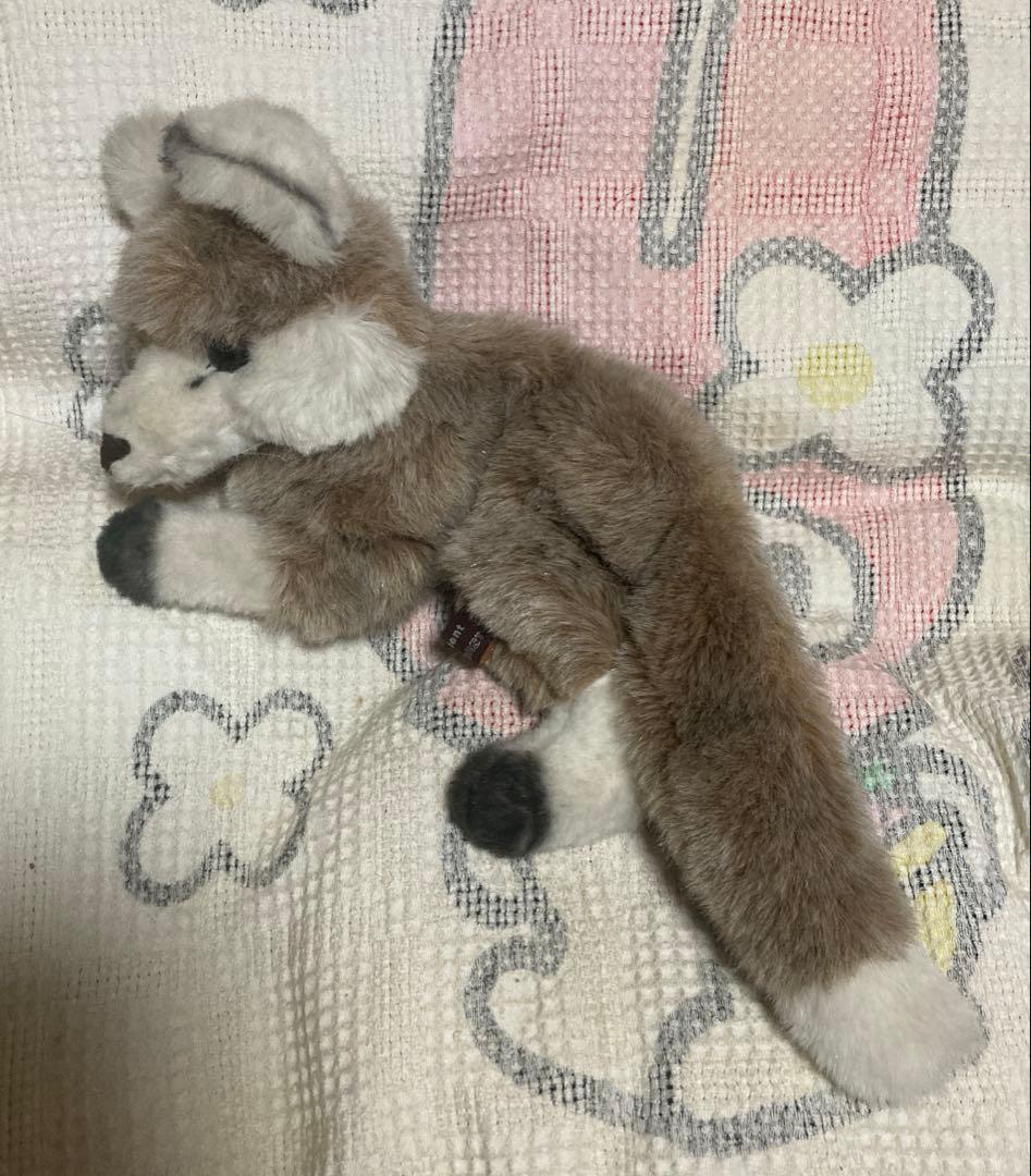 レトロ　エクセレント ファースト キツネ ぬいぐるみ 中古品