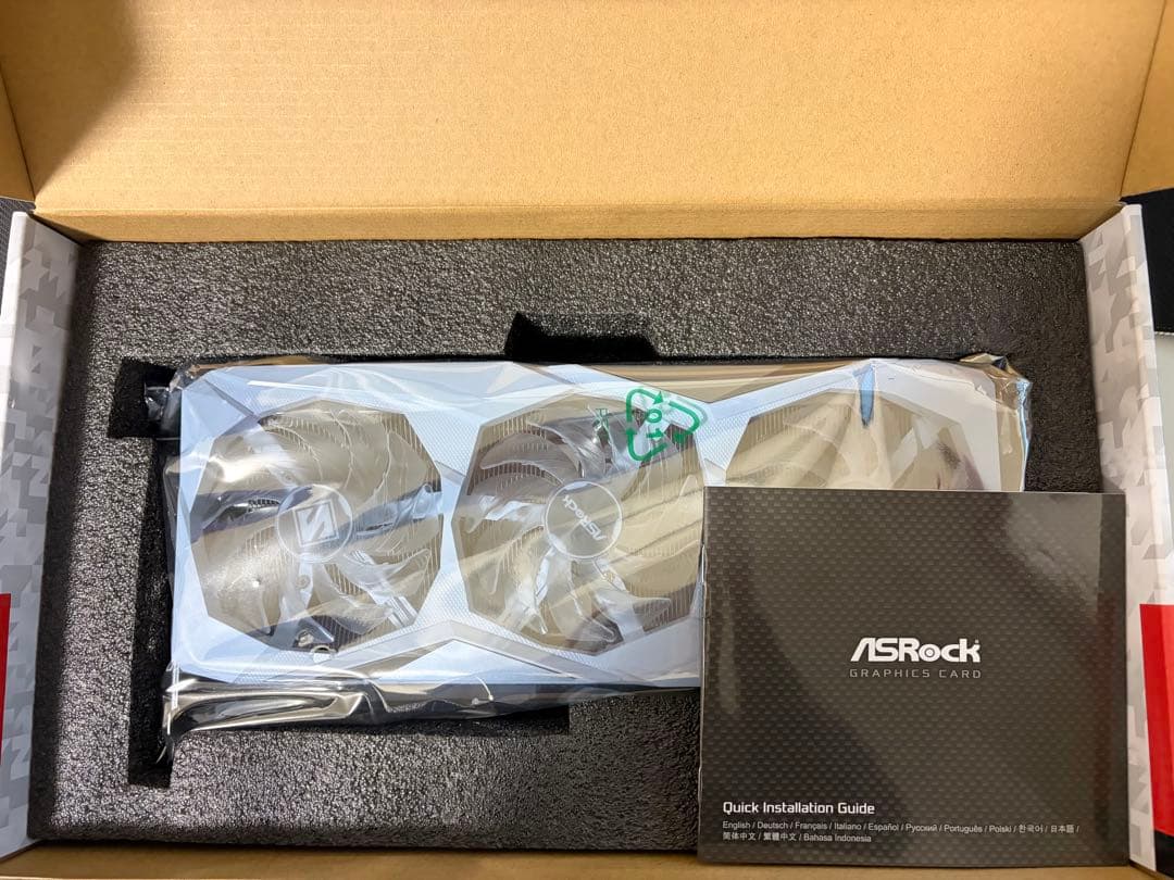 グラフィックボード・グラボ・ビデオカード ASRock STEEL LEGEND RX7800XT 16GB