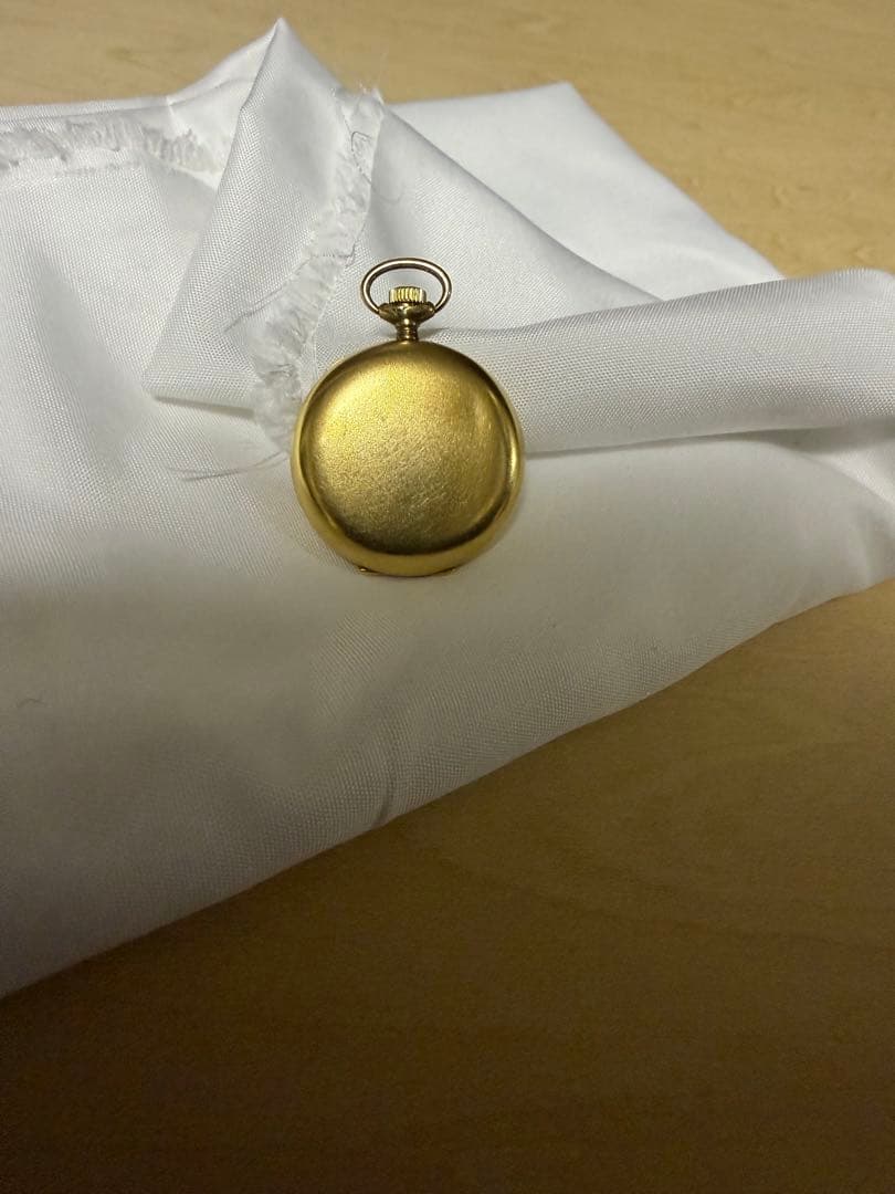 オリエントスター 懐中時計 18K 金無垢 18g アンティーク 手巻き