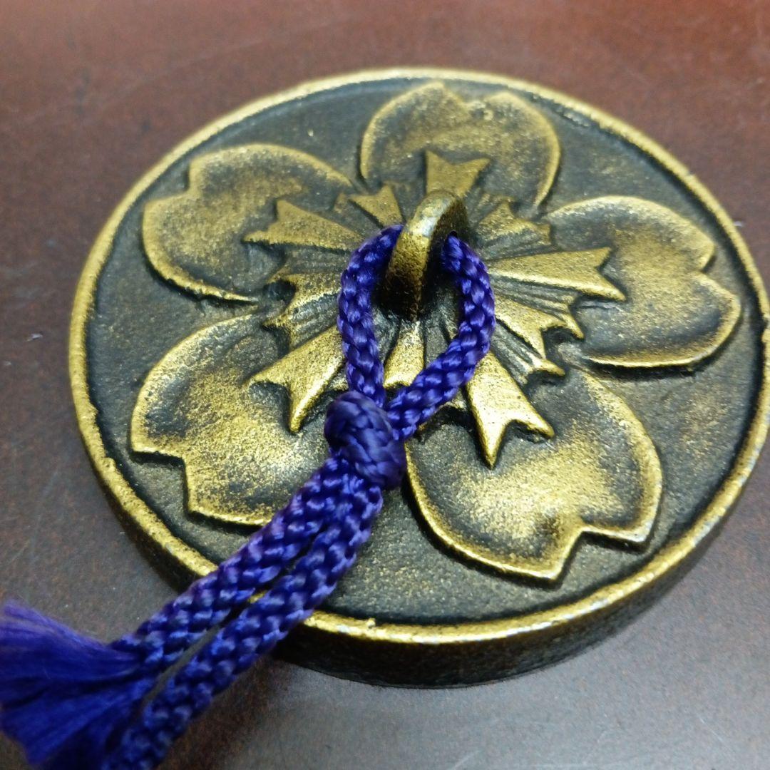 稀少昭和レトロ警察庁キャリア警察幹部警察大学校卒業記念８センチ旭日章入文鎮当時物